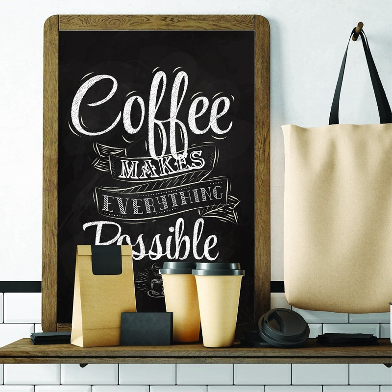 HKM-547731 American Iron Wall Mount Coffee Art Décor