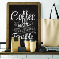 HKM-547731 American Iron Wall Mount Coffee Art Décor