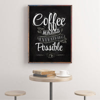 HKM-547731 American Iron Wall Mount Coffee Art Décor