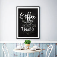 HKM-547731 American Iron Wall Mount Coffee Art Décor