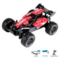 HKM-547795 1/18 Scale All-Terrain Remote Control Car - Rechargeable Stunt Truck with LED, Suitable for Ages 5 and Up