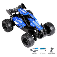 HKM-547795 1/18 Scale All-Terrain Remote Control Car - Rechargeable Stunt Truck with LED, Suitable for Ages 5 and Up