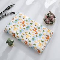 HKM-547795 Natural Latex Neck Pillow for Students and Kids - Soft Cotton Cover, 6cm Height, Fun Designs