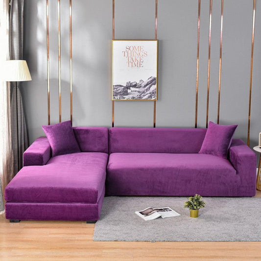 HKM-547859 Fashion Minimalist Polyester One-Piece Sofa Cover in Multiple Colors
