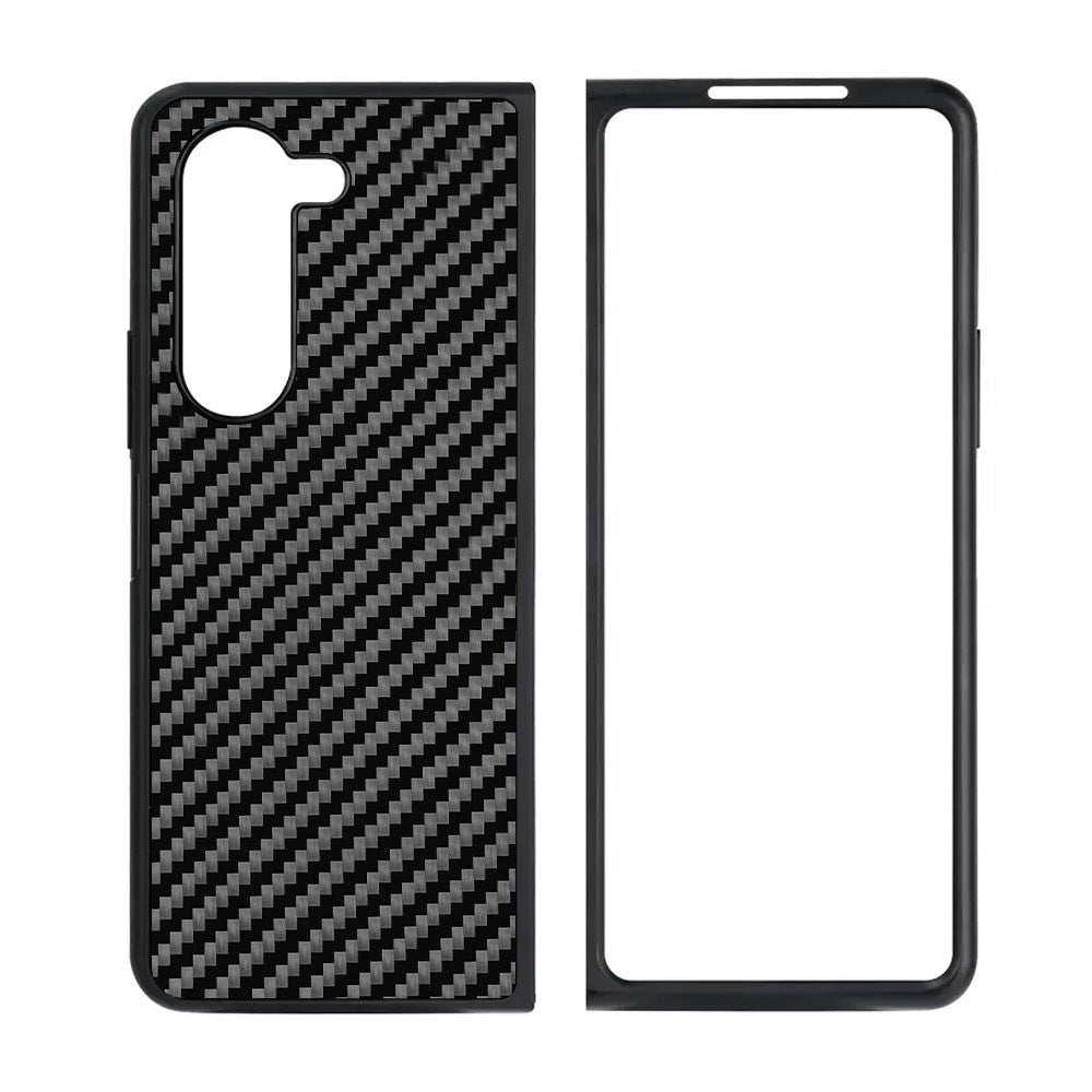 HKM-548051 Carbon Fiber Phone Case for Z FLOD 5, A14, A15, A54, A5 - Available in Various Colors