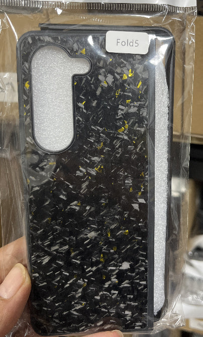 HKM-548051 Carbon Fiber Phone Case for Z FLOD 5, A14, A15, A54, A5 - Available in Various Colors