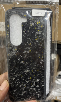 HKM-548051 Carbon Fiber Phone Case for Z FLOD 5, A14, A15, A54, A5 - Available in Various Colors