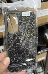 HKM-548051 Carbon Fiber Phone Case for Z FLOD 5, A14, A15, A54, A5 - Available in Various Colors