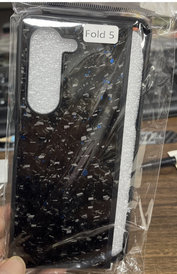 HKM-548051 Carbon Fiber Phone Case for Z FLOD 5, A14, A15, A54, A5 - Available in Various Colors