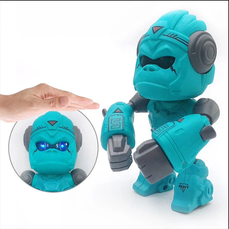 KTX-548051 Diecast King Kong Action Figure with Electronic Sound and Lighting for Kids