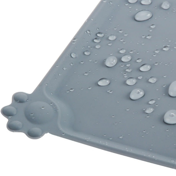 HKM-548307 Silicone Pet Mat for Easy Cleaning and Comfort - 47 x 30 CM