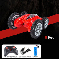 HKM-548371 Remote Control Spinning Butterfly Stunt Car - 2.4GHz Tumbling RC Truck for Kids Ages 5 and Up