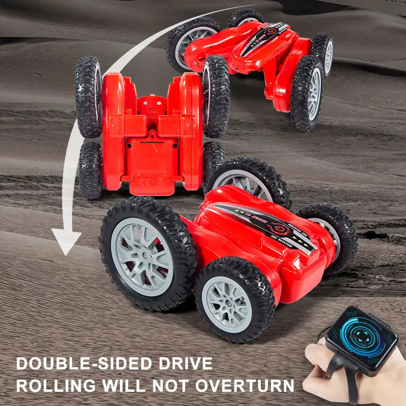 HKM-548371 Remote Control Spinning Butterfly Stunt Car - 2.4GHz Tumbling RC Truck for Kids Ages 5 and Up
