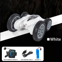 HKM-548371 Remote Control Spinning Butterfly Stunt Car - 2.4GHz Tumbling RC Truck for Kids Ages 5 and Up