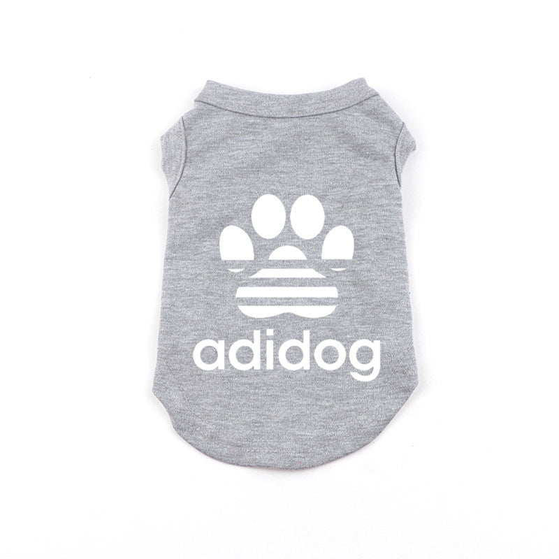 HKM-548563 Casual Cotton Vest for Small and Medium Dogs - Breathable, Slim Fit, Available in Multiple Colors