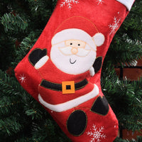 HKM-548563 Christmas Stocking Pendant in Non-Woven Fabric for Holiday Decor