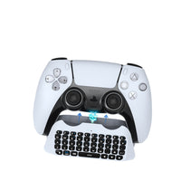 HKM-548819 Compact Wireless Bluetooth Keyboard for PS4 with Voice Chat Functionality - Lightweight ABS Design