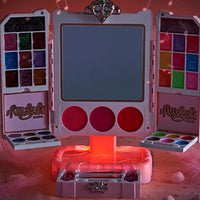 HKM-548947 Kids Washable Light Music Makeup Box with Accessories - Perfect Birthday Gift for Ages 3-8