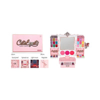 HKM-548947 Kids Washable Light Music Makeup Box with Accessories - Perfect Birthday Gift for Ages 3-8