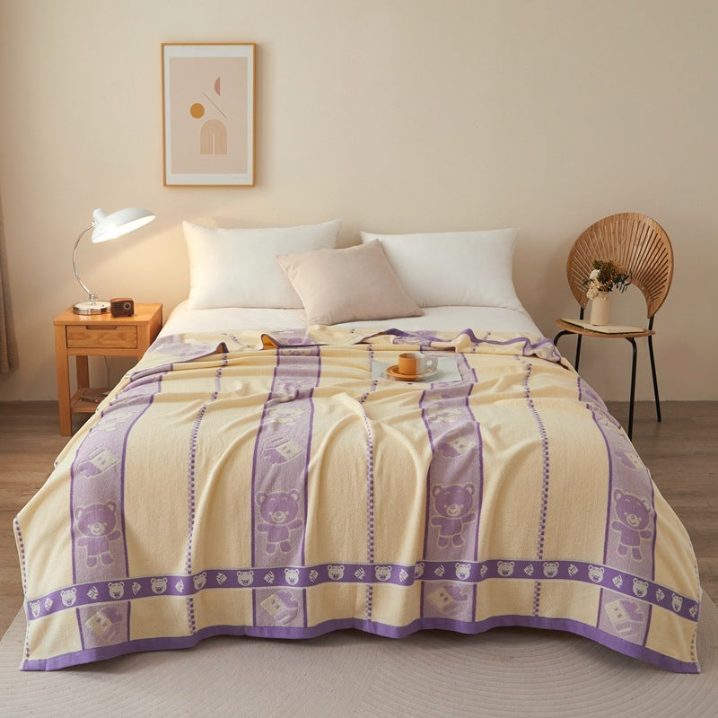 HKM-548947 Lightweight Pure Cotton Summer Duvet - Available in Various Colors and Sizes 150x200cm to 200x230cm