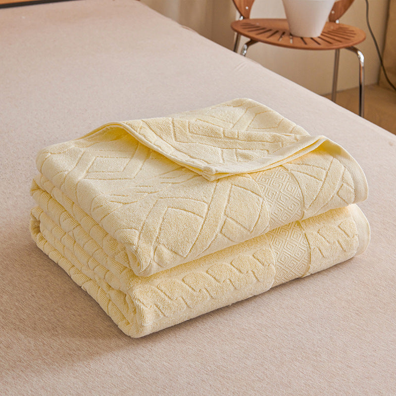 HKM-548947 Lightweight Pure Cotton Summer Duvet - Available in Various Colors and Sizes 150x200cm to 200x230cm