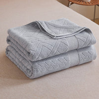 HKM-548947 Lightweight Pure Cotton Summer Duvet - Available in Various Colors and Sizes 150x200cm to 200x230cm