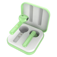 HKM-549011 Macaron Wireless Sports Headphones with Charging Case, 10-15m Range, 3-3.5 Hours Playback