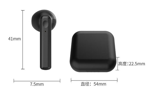 HKM-549011 Macaron Wireless Sports Headphones with Charging Case, 10-15m Range, 3-3.5 Hours Playback