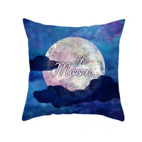 HKM-549011 Peach Skin Pillowcase – Soft Chemical Fiber Cushion Cover in National Style, Ramadan Pattern, 45x45cm