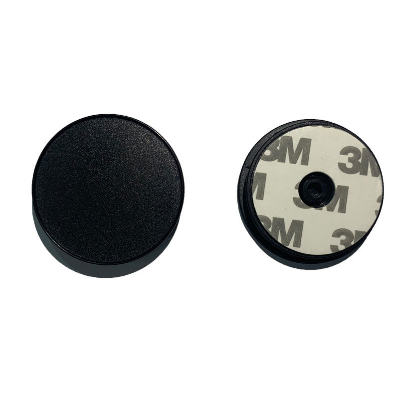 HKM-549011 Sleek Diamond-Studded Silicone Ring Bracket Mobile Phone Airbag Holder in Black and White