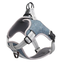 HKM-549139 Reflective Adjustable Polyester Chest Strap for Pets - Sizes S to XXL