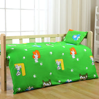 HKM-549267 Three-Piece Kindergarten Bedding Set in Pure Cotton with Reactive Print