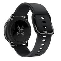 HKM-549459 Silicone Strap for Galaxy Watch3 - Multiple Colors Available, 20mm & 22mm Compatible