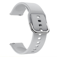 HKM-549459 Silicone Strap for Galaxy Watch3 - Multiple Colors Available, 20mm & 22mm Compatible