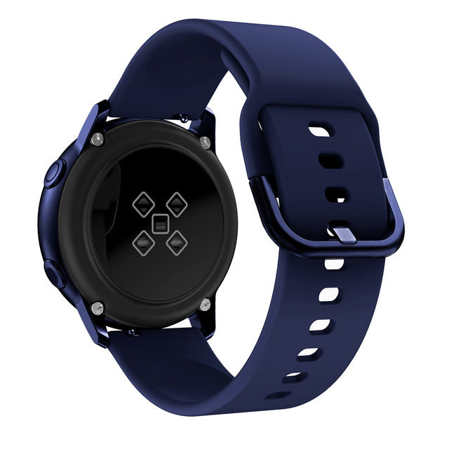 HKM-549459 Silicone Strap for Galaxy Watch3 - Multiple Colors Available, 20mm & 22mm Compatible