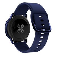 HKM-549459 Silicone Strap for Galaxy Watch3 - Multiple Colors Available, 20mm & 22mm Compatible