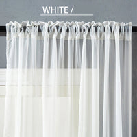HKM-549651 Cotton and Linen Black Vertical Curtain for Modern Spaces, 150x250 cm