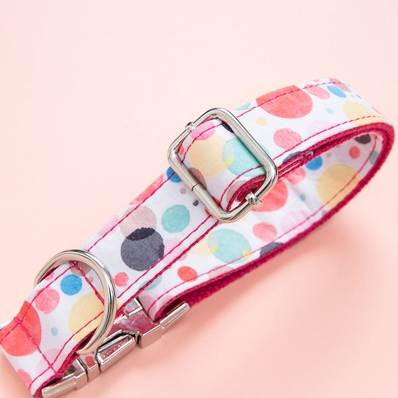 HKM-549651 Cute Bubble Pet CollarDog Collar Outdoor Dog Collar