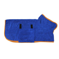 HKM-549715 Coral Fleece Absorbent Bathrobe for Small Dogs - Various Sizes Available