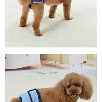 HKM-549779 Casual Cotton Velcro Pants for Pets - Available in Pink, Black, Blue, Purple (Sizes XS-XL)