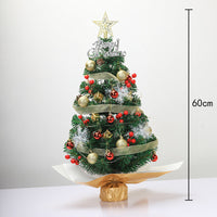 HKM-550227 Festive Mini Desktop Christmas Tree - 45cm & 60cm in Green, Pink, and White