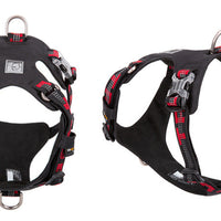 HKM-550291 Waterproof Reflective Super Fiber Dog Chest Strap in Army Green, Black, and Purple - Multiple Sizes Available