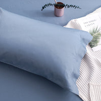 HKM-550419 Long-Staple Cotton Satin Pillowcase - Soft Single Pillowcase in Various Colors