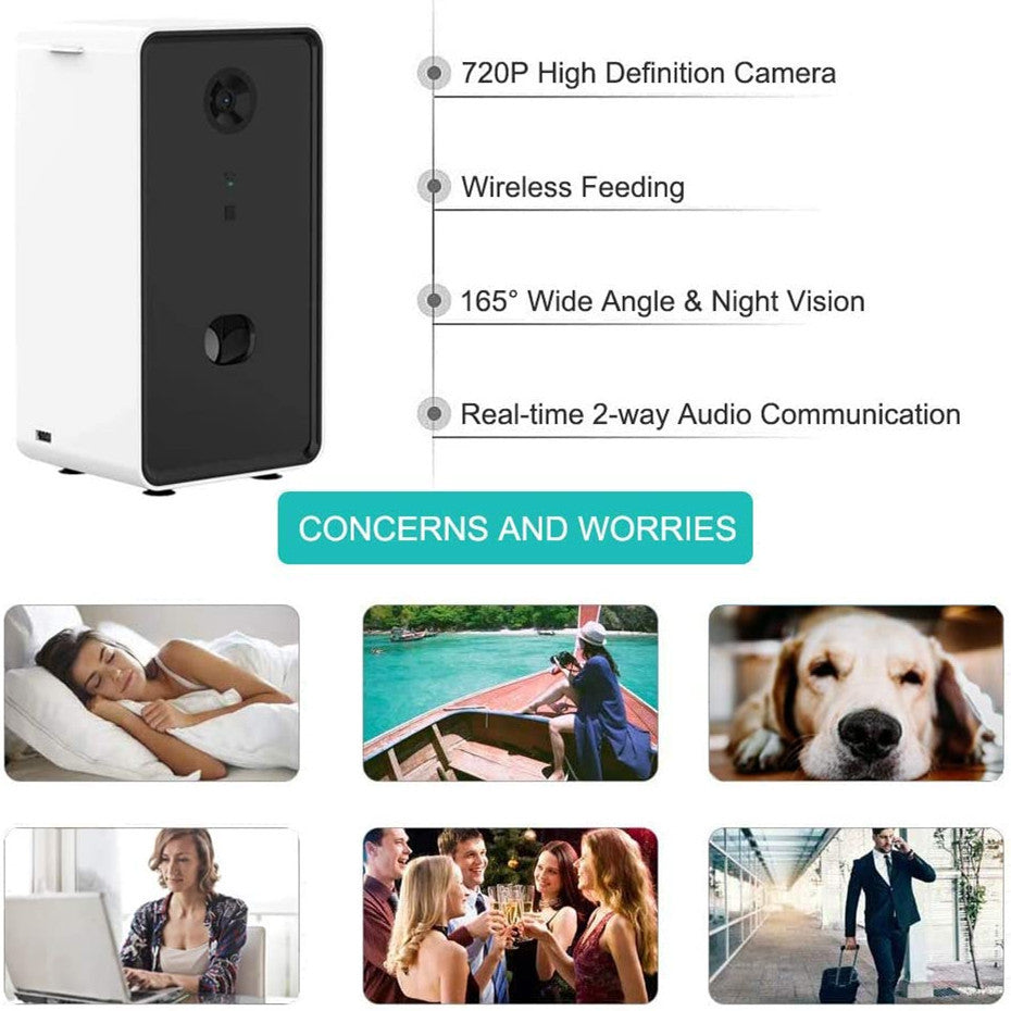 HKM-550867 Smart pet feeder interactive toy