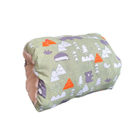 HKM-550931 Cotton Fleece-Lined Nursing Pillow Sleeve for Infants in Various Modern Designs