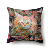 HKM-550931 Soft Polyester Velvet Pillowcase Cover - 45x45 cm