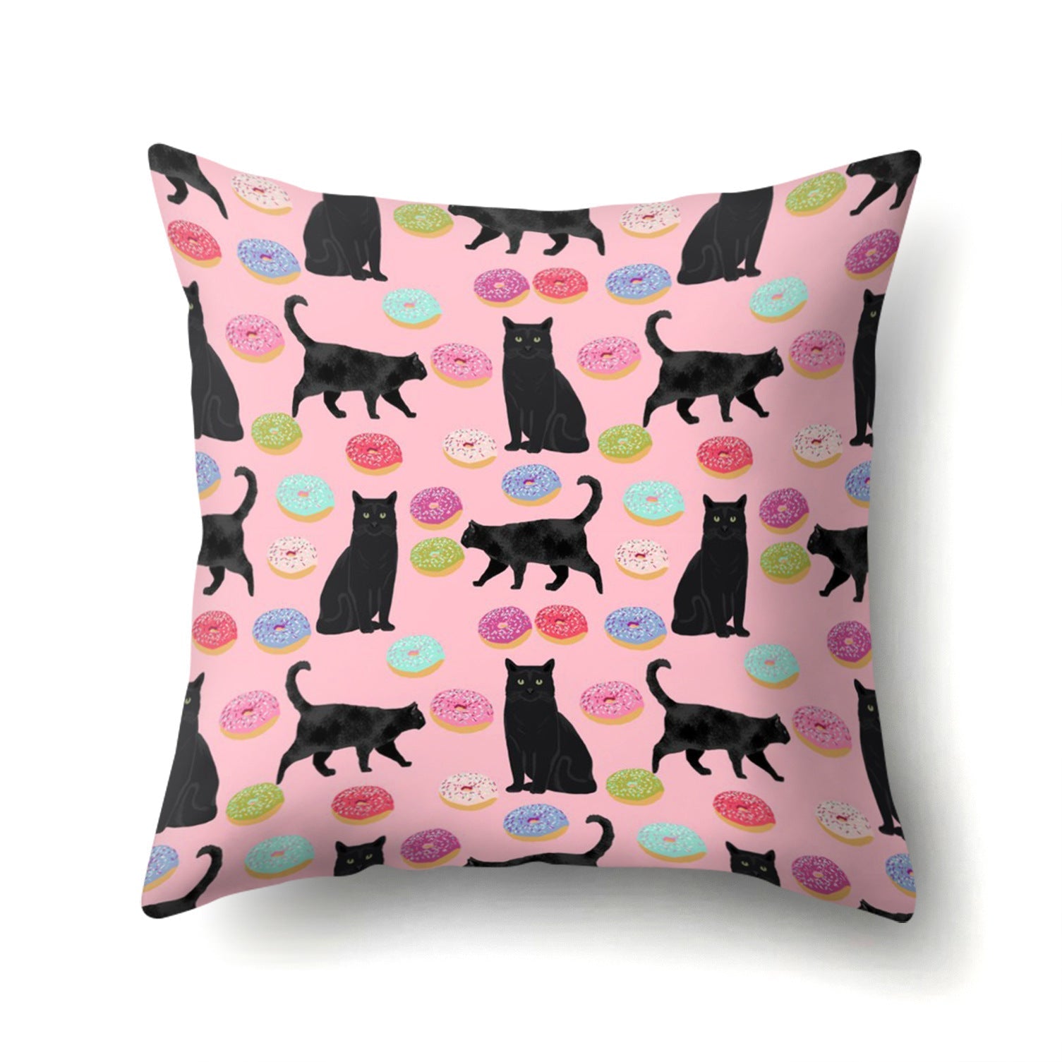 HKM-550931 Soft Polyester Velvet Pillowcase Cover - 45x45 cm