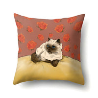 HKM-550931 Soft Polyester Velvet Pillowcase Cover - 45x45 cm