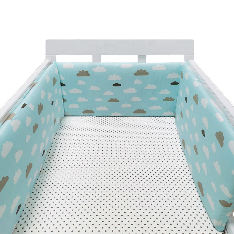 HKM-551059 Baby Four Seasons Pure Cotton Bed Fence, Anti-Fall Design, Safe and Comfortable 200x30 cm