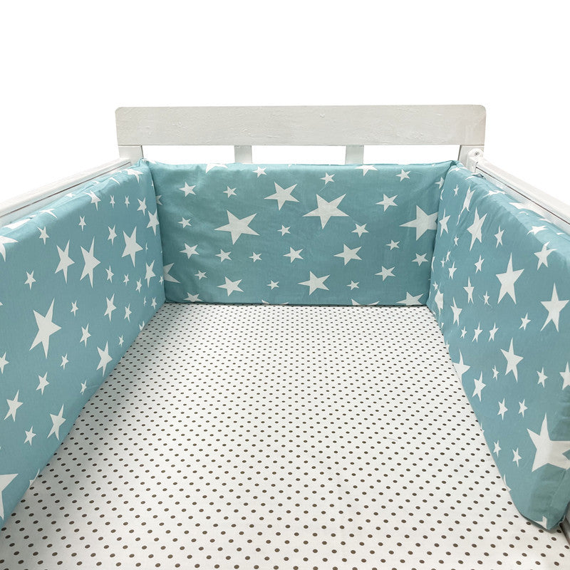 HKM-551059 Baby Four Seasons Pure Cotton Bed Fence, Anti-Fall Design, Safe and Comfortable 200x30 cm